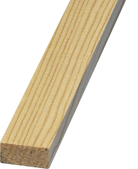 Vierkant lijstwerk 1mx10mmx2mm